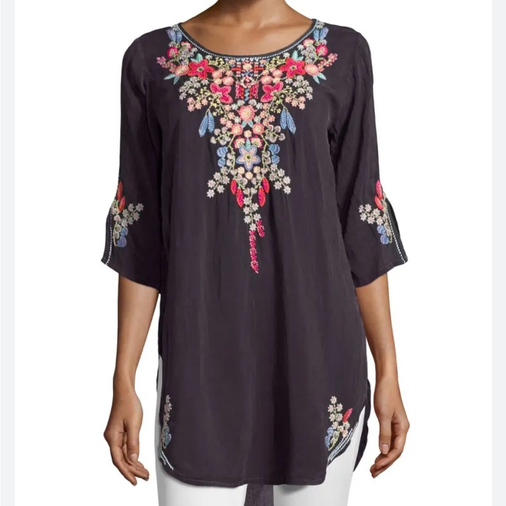 Johnny Was Floral Tunic